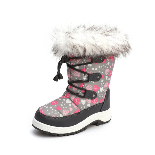 Peggy piggy Boy's Girl's Winter Boots Outdoor Waterproof Cold Weather Snow Boots Warm Shoes(Toddler/Little Kid) …