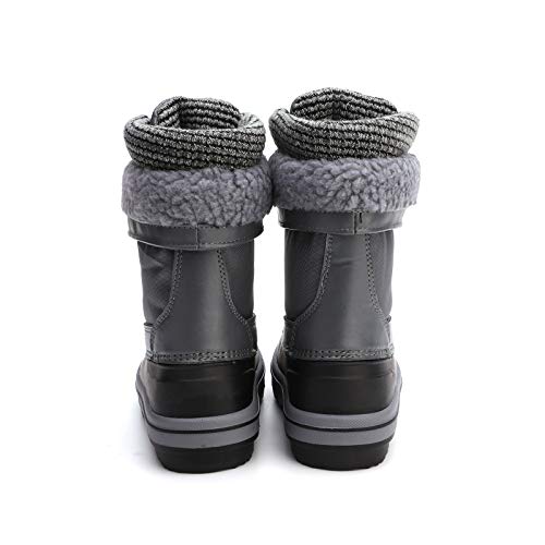 Peggy piggy Boy's Girl's Winter Boots Outdoor Waterproof Cold Weather Snow Boots Warm Shoes(Toddler/Little Kid)